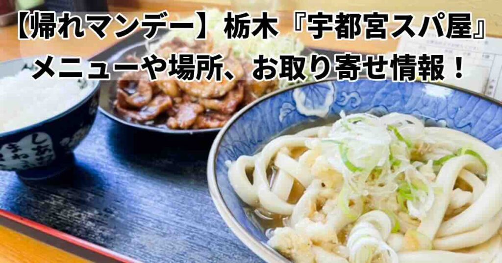 せっかくグルメ吉田うどん「山崎家うどん」の焼肉定食とは？ミセス藤澤涼架さん