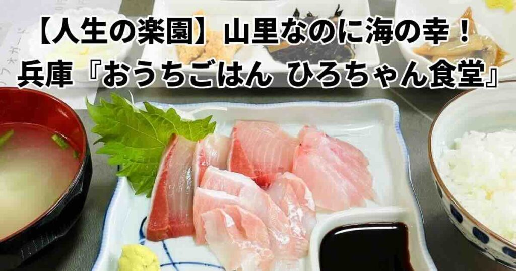 人生の楽園おうちごはん ひろちゃん食堂兵庫県多可町